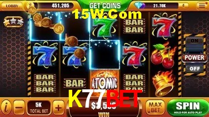 Jackpots e promoções na K77Bet